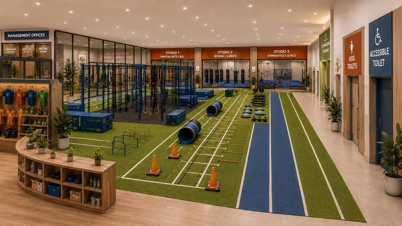 KidsXercise main training floor